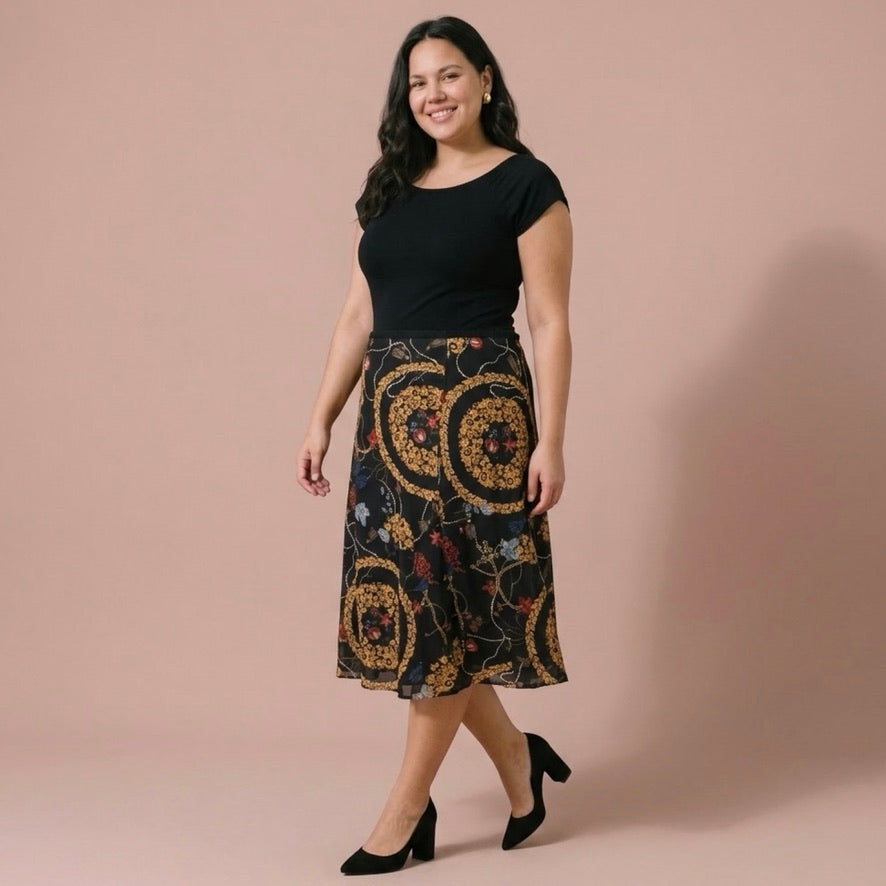Tanzshirt Boston - der feminine Allrounder mit Carmen-Charme - jetzt auch in Gr. XL