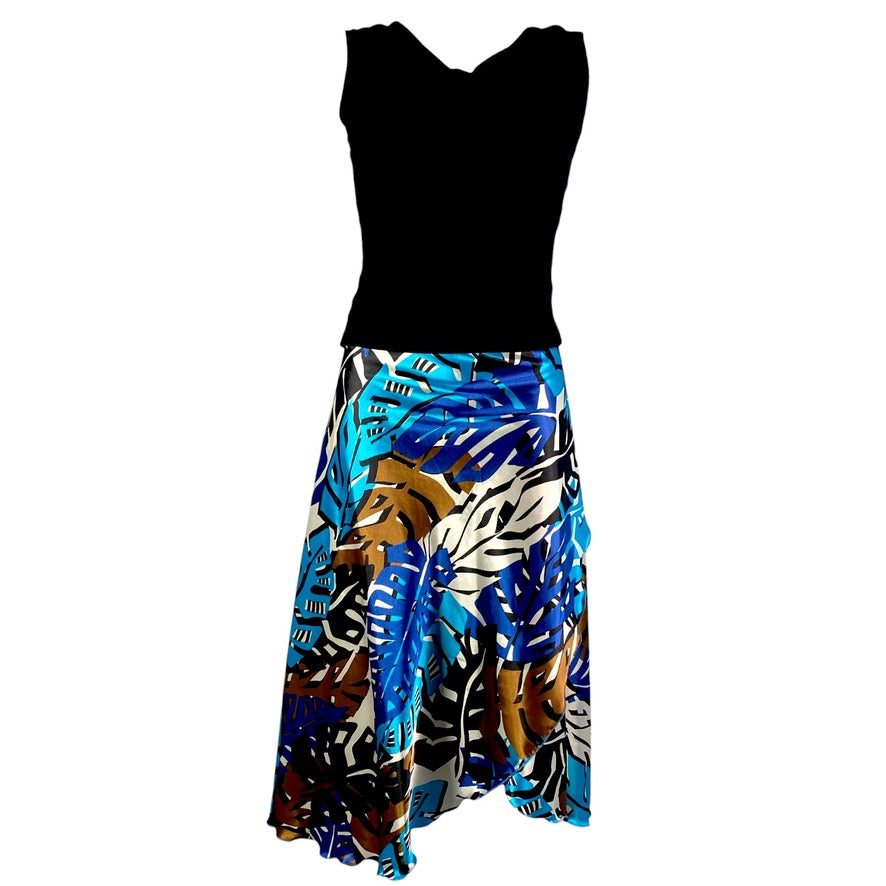 Tangorock Wickelrock Tanzrock - ein Unikat in Gr. XS / S / M