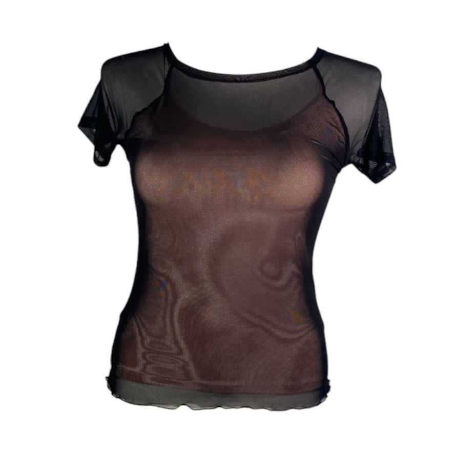 Tanzshirt Tangoshirt  - ein Unikat in Gr. M