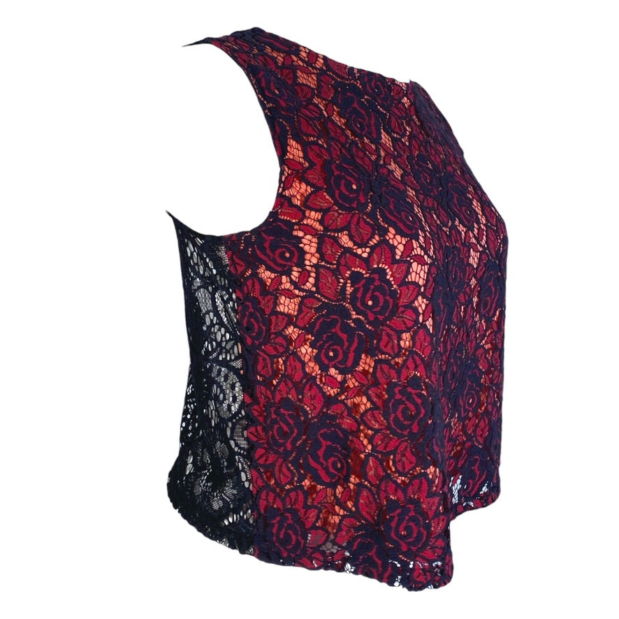 Tango top dance top - a unique piece in size S