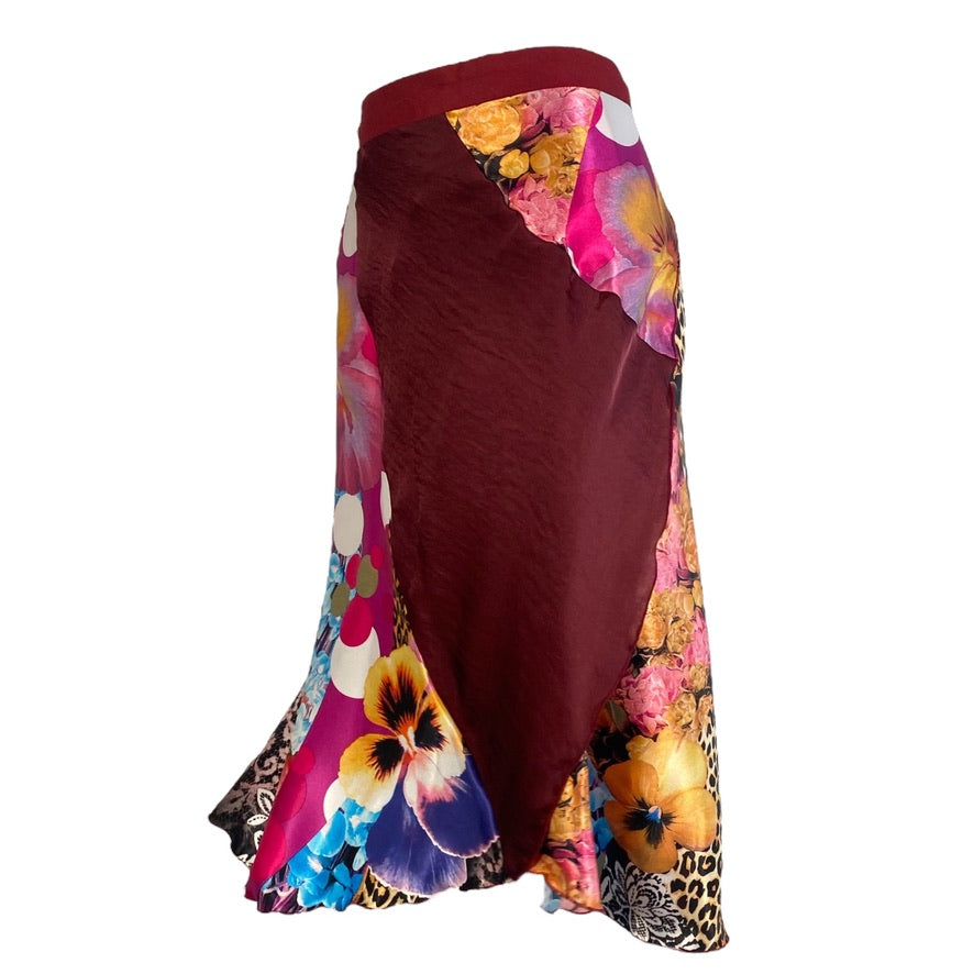 Tango skirt, wrap skirt, dance skirt - a unique piece in sizes XS / S / M