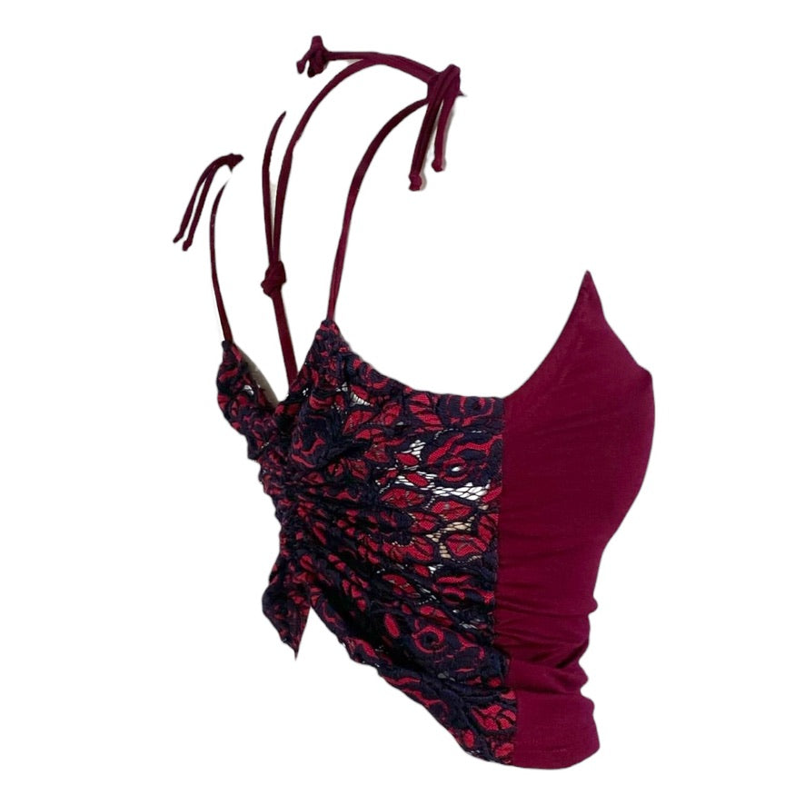 Dance top, tango top - a unique piece in size XS
