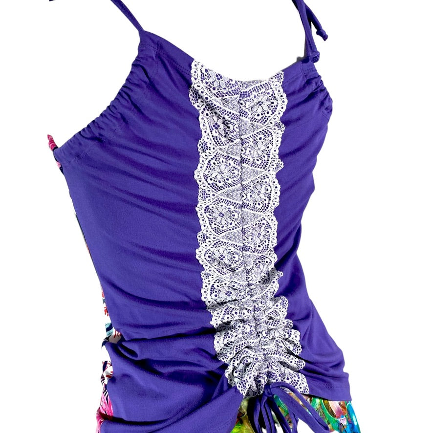 Dance top, tango top - a unique piece in size XS