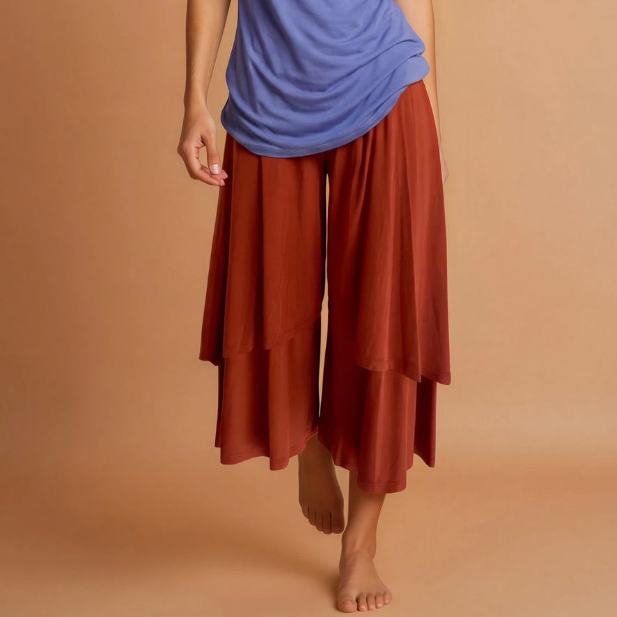 Tanzhose - LIMITIERTE TANGOHOSE in BURNED ORANGE