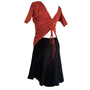 Dance shirt, tango shirt - a unique item in size S