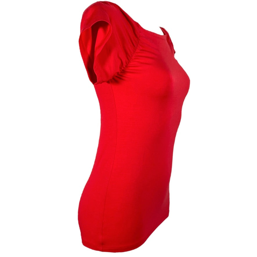 Tangoshirt Kopenhagen - Carmen-Ausschnitt in Tangort - jetzt auch in Gr. XL