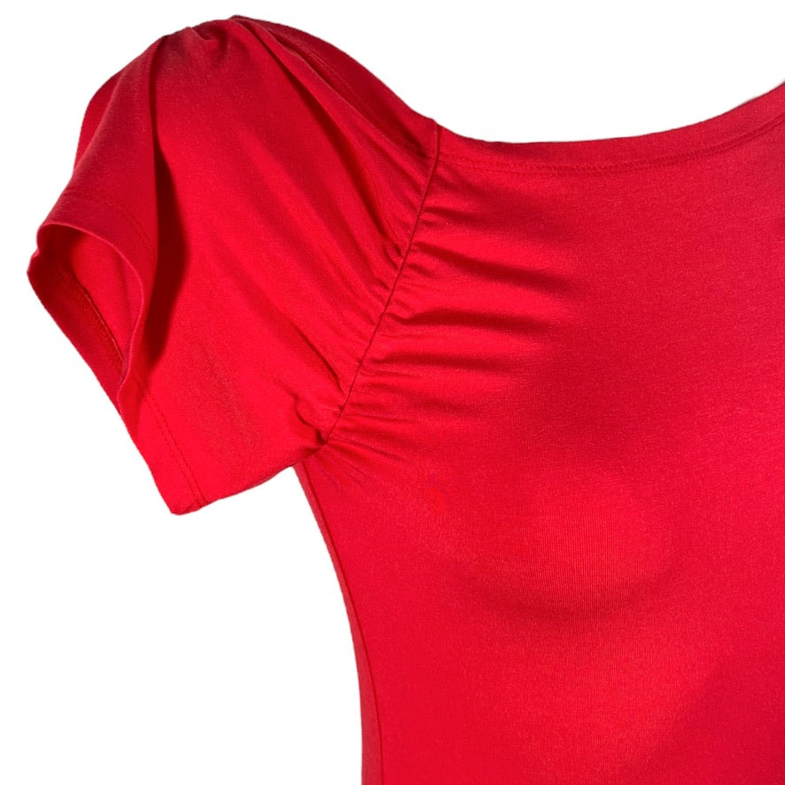 Tangoshirt Kopenhagen - Carmen-Ausschnitt in Tangort - jetzt auch in Gr. XL
