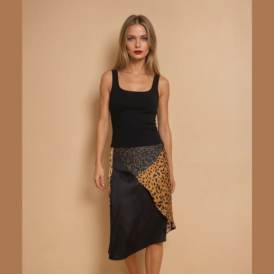 Tangorock Wickelrock Tanzrock - ein Unikat in Gr. L / XL / XXL