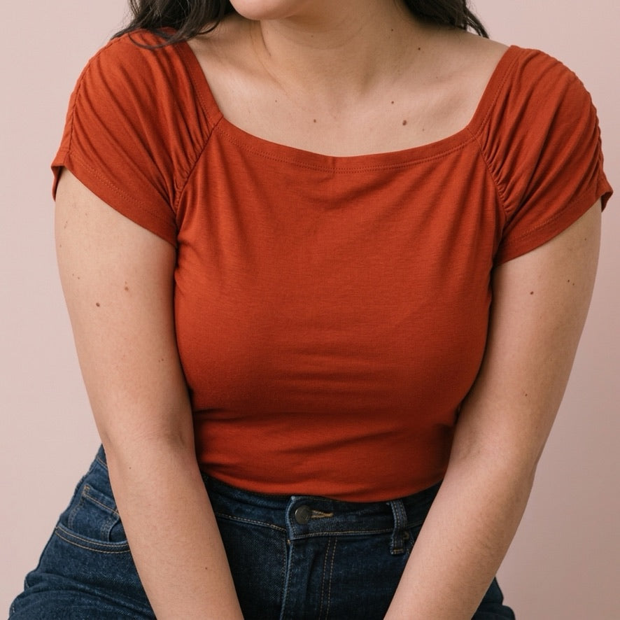 Dance shirt, tango shirt - a unique piece in size M