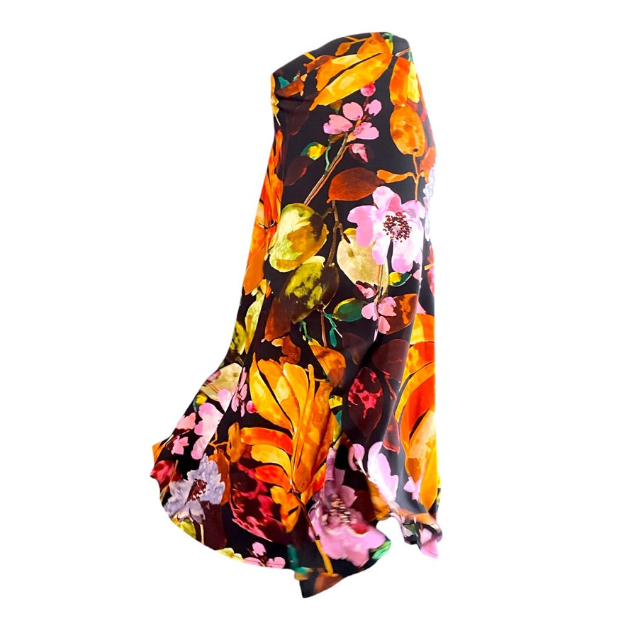 Tango skirt, wrap skirt, dance skirt - a unique piece in sizes XS / S / M