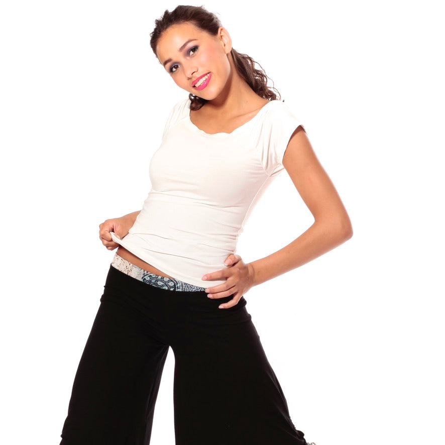 Dance shirt, tango shirt - a unique piece in size M