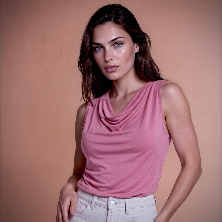 Salsa & Tangotop - in Farbe ENGLISH ROSE - LIMITIERTE STÜCKZAHL