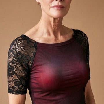 Dance shirt, tango shirt - a unique item in size S