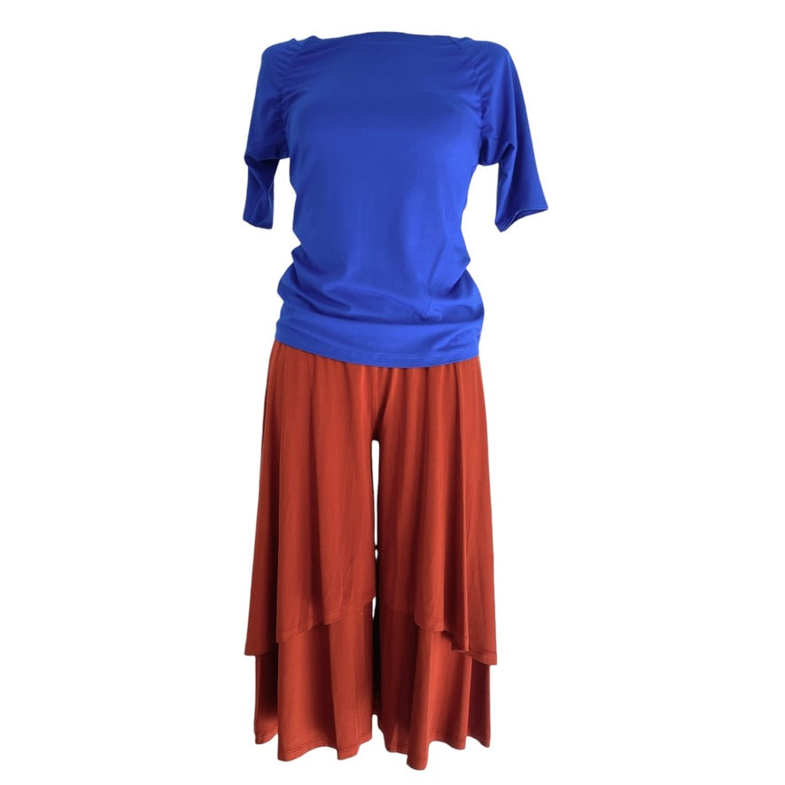Pantalón de baile y tango Lisboa - Cómodo como pantalón, femenino como falda, limitado como nada más - ahora también en talla XL