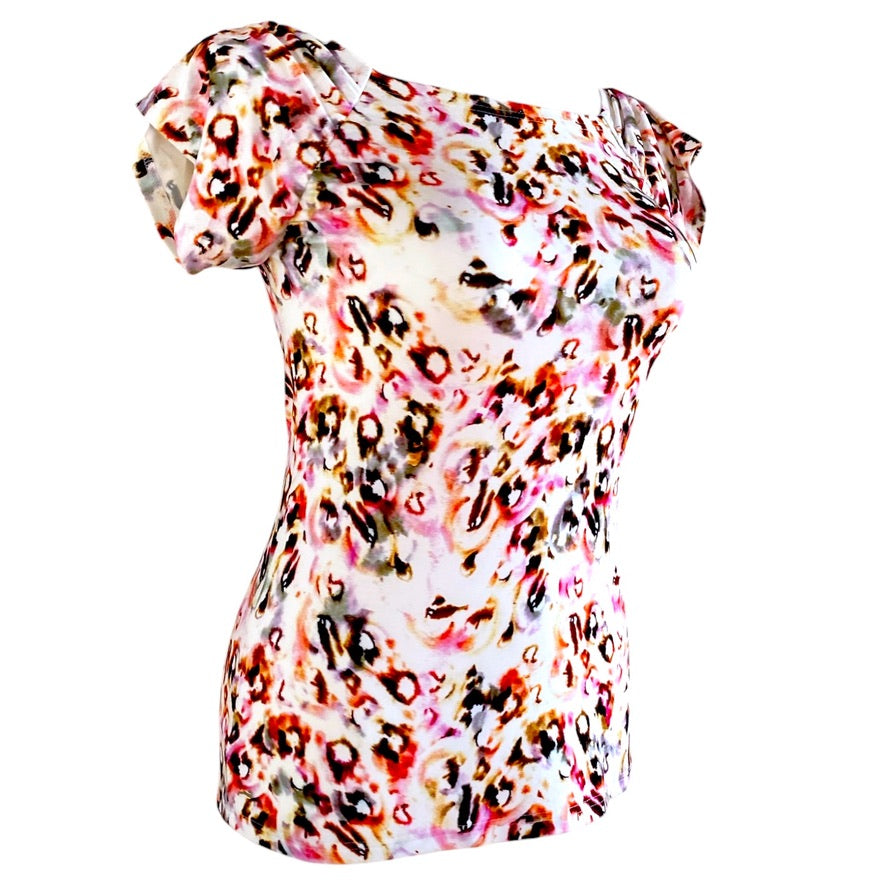 Camiseta de baile, camiseta de tango - una pieza única en talla L - PECARO Confetti