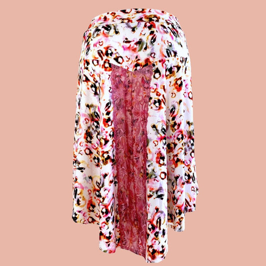 Tango skirt dance skirt - a unique piece in size L