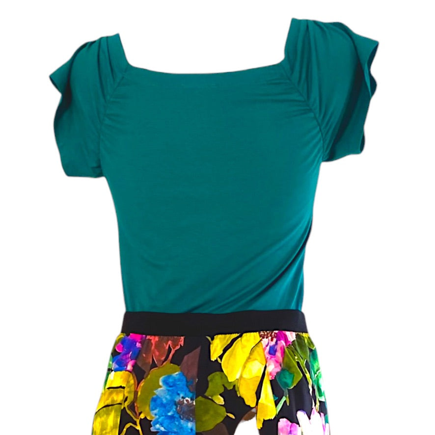 Dance shirt, tango shirt - a unique piece in size M