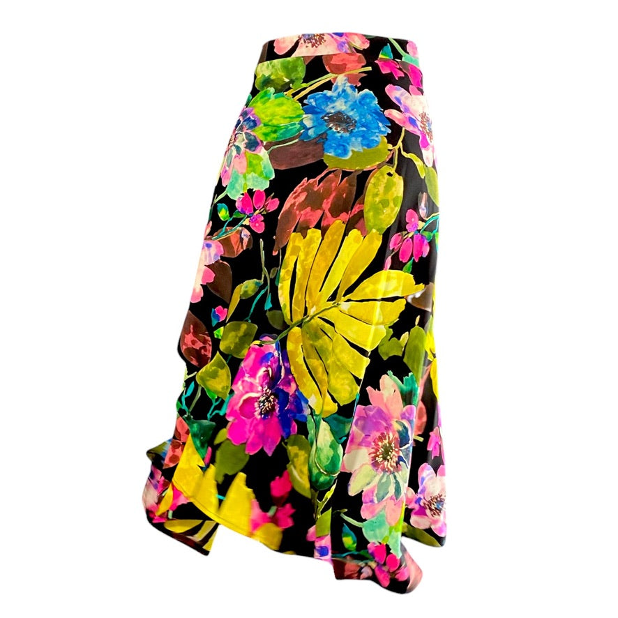 Tango skirt, wrap skirt, dance skirt - a unique piece in sizes XS / S / M