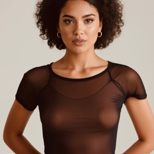 Tanzshirt Tangoshirt  - ein Unikat in Gr. M