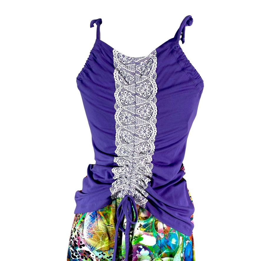 Dance top, tango top - a unique piece in size XS