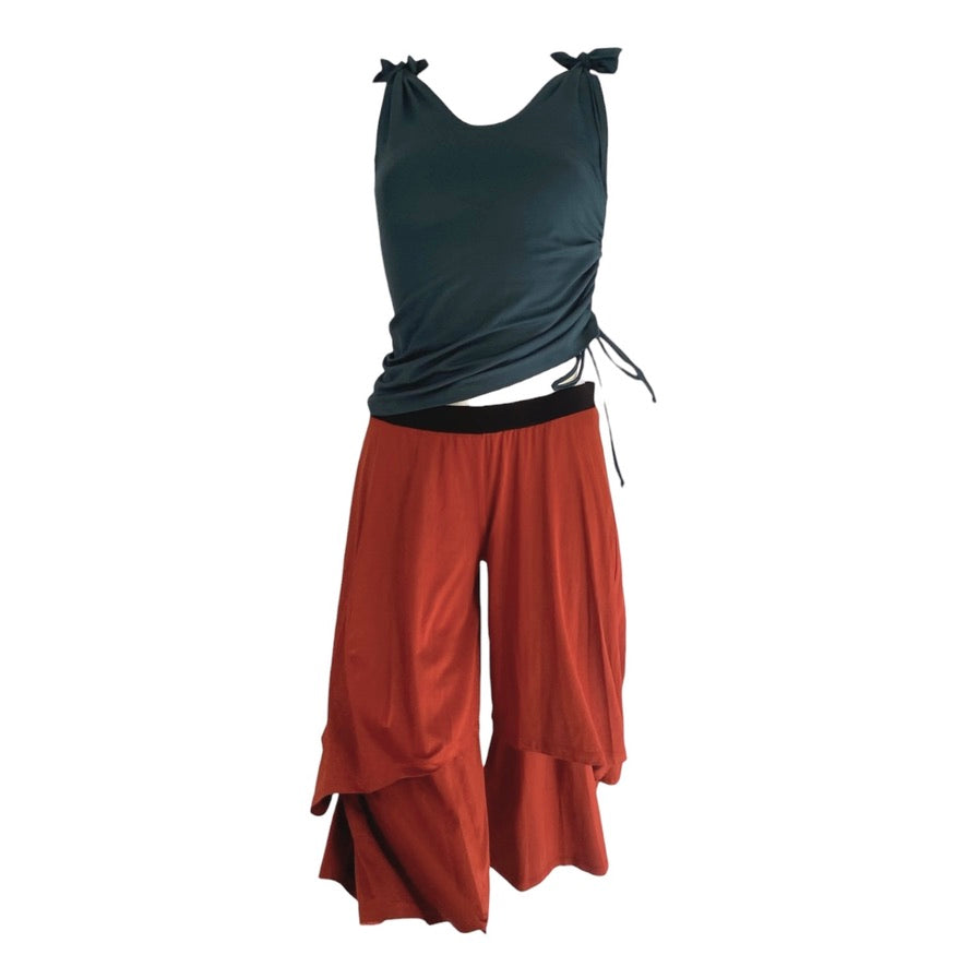 Pantalón de baile y tango Lisboa - Cómodo como pantalón, femenino como falda, limitado como nada más - ahora también en talla XL