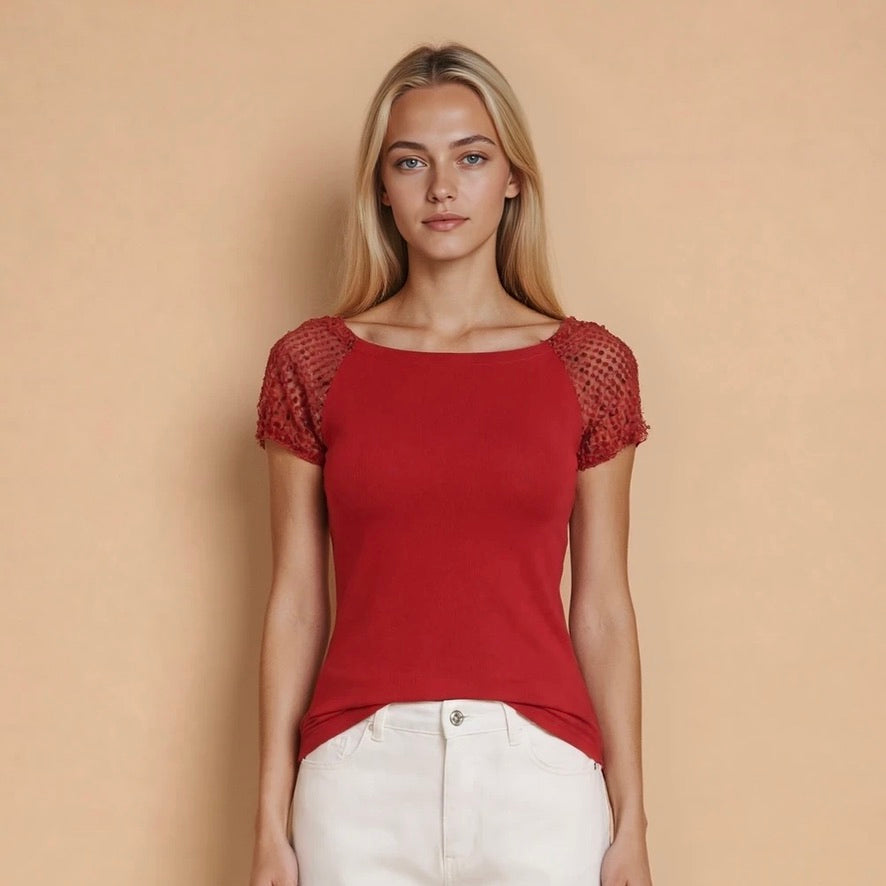 Tanzshirt Tangoshirt  - ein Unikat in Gr. M