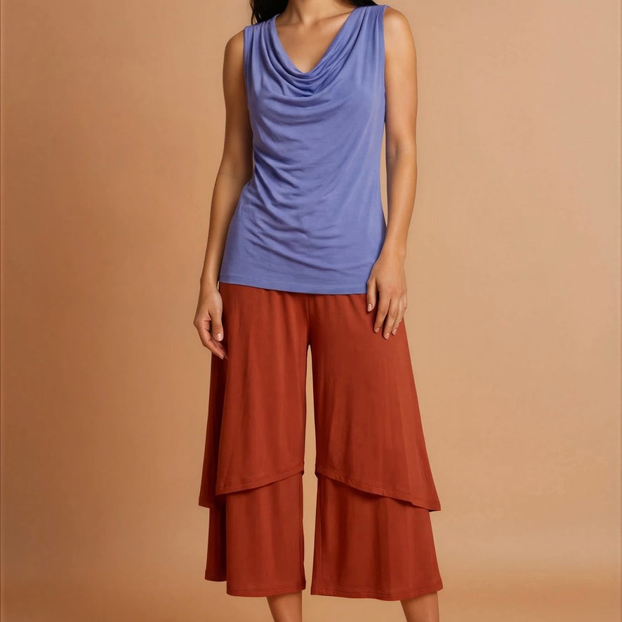 Tanzhose - LIMITIERTE TANGOHOSE in BURNED ORANGE