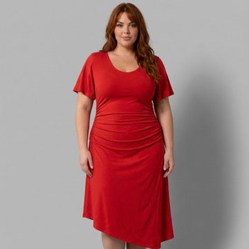 Vestido de baile y vestido de tango Tierra del Fuego - Póntelo, brilla, atrae todas las miradas - ahora también en talla XL
