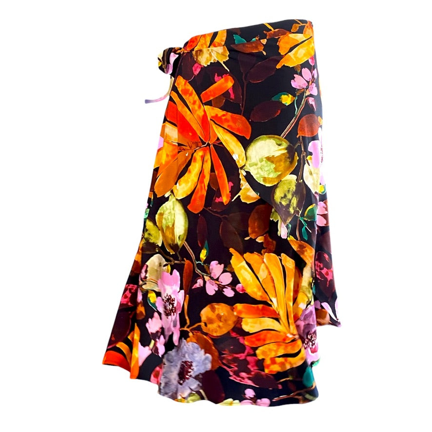 Tango skirt, wrap skirt, dance skirt - a unique piece in sizes XS / S / M
