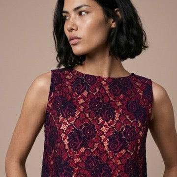 Tango top dance top - a unique piece in size S