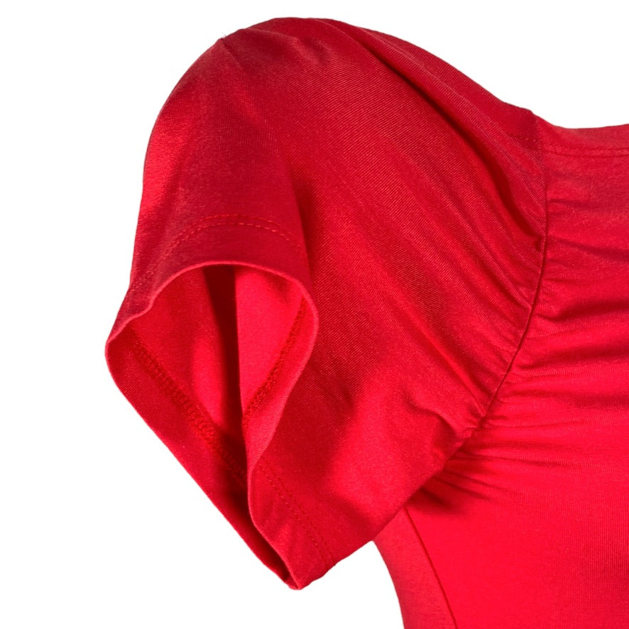 Tangoshirt Kopenhagen - Carmen-Ausschnitt in Tangort - jetzt auch in Gr. XL