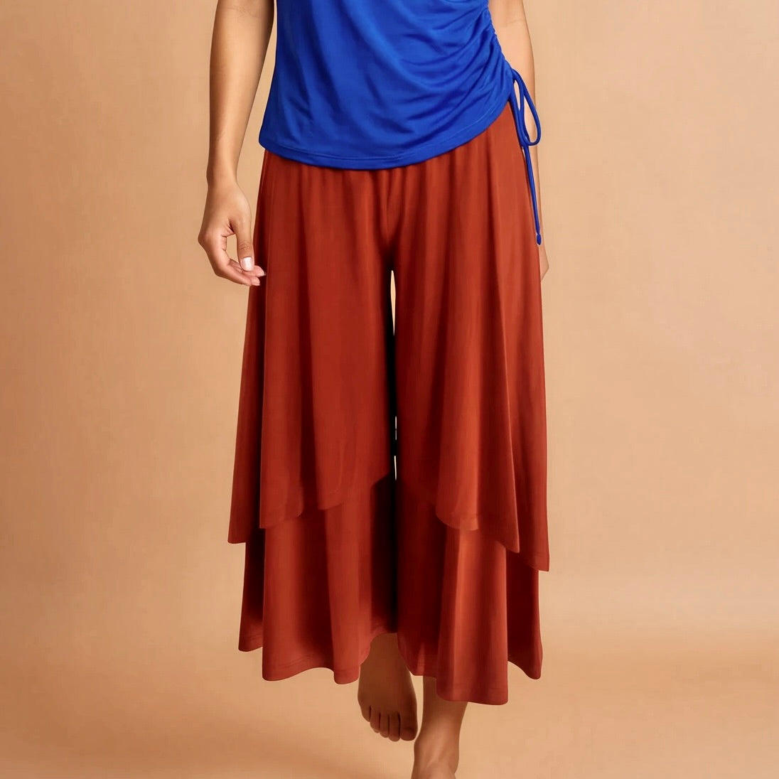 Tanzhose - LIMITIERTE TANGOHOSE in BURNED ORANGE