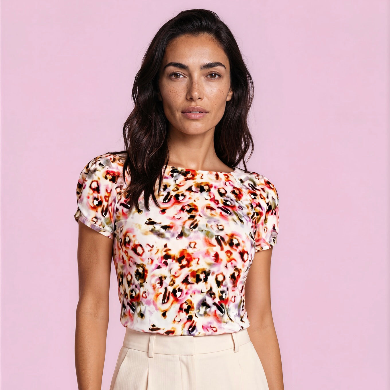 Camiseta de baile, camiseta de tango - una pieza única en talla L - PECARO Confetti