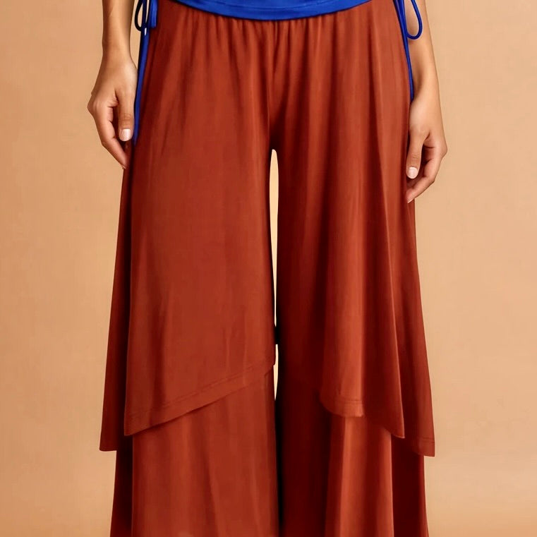 Tanzhose - LIMITIERTE TANGOHOSE in BURNED ORANGE