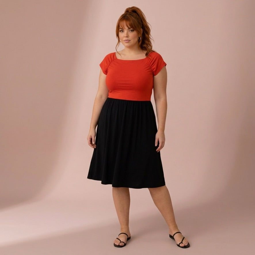 Dance shirt, tango shirt - a unique piece in size M