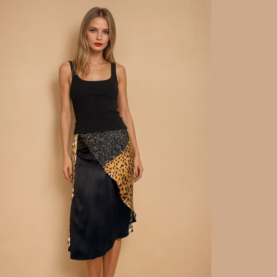 Tangorock Wickelrock Tanzrock - ein Unikat in Gr. L / XL / XXL