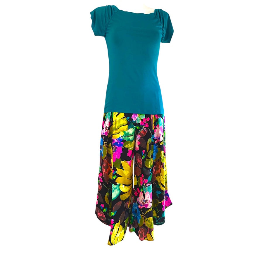 Dance shirt, tango shirt - a unique piece in size M