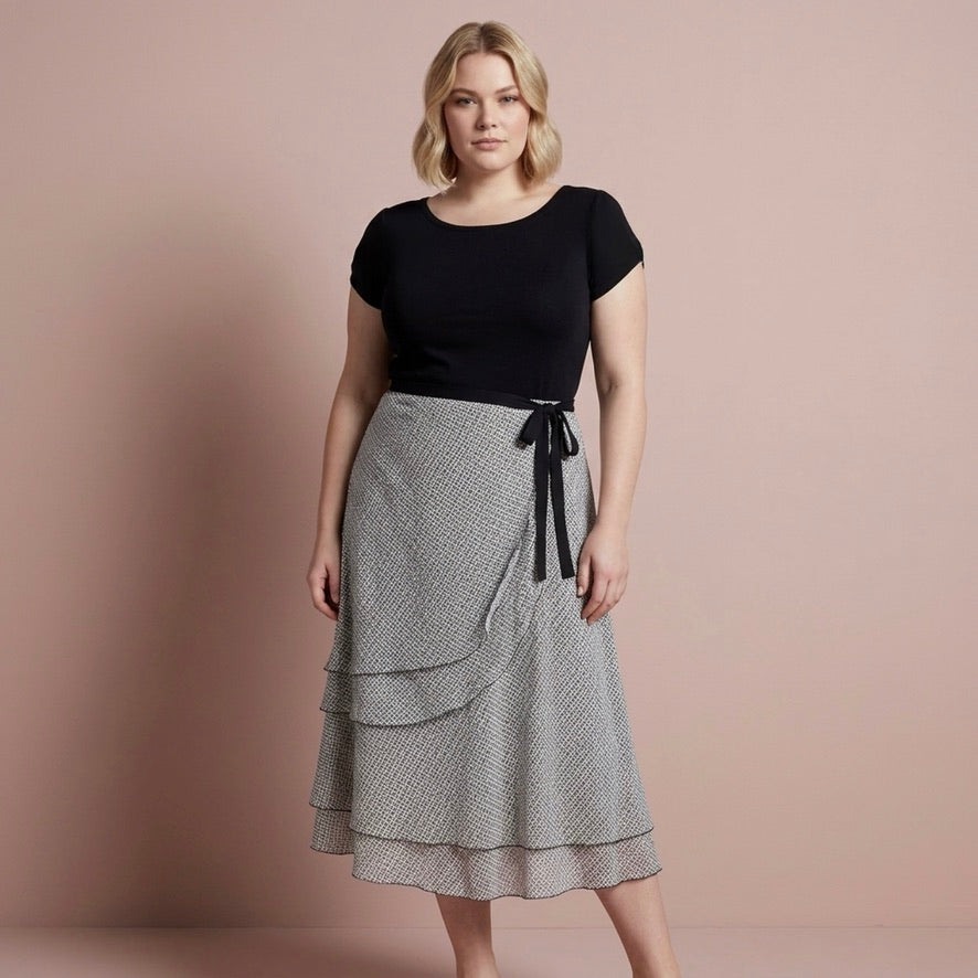Tanzshirt Boston - der feminine Allrounder mit Carmen-Charme - jetzt auch in Gr. XL