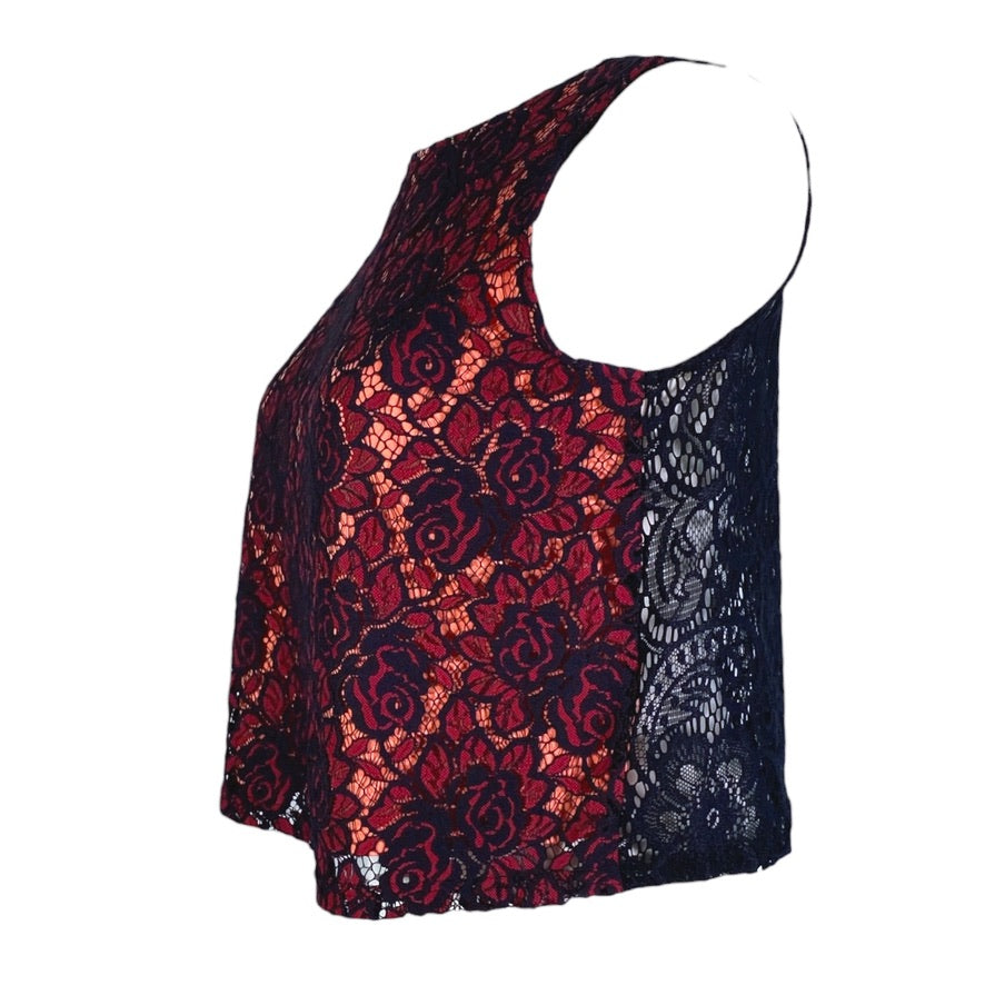 Tango top dance top - a unique piece in size S