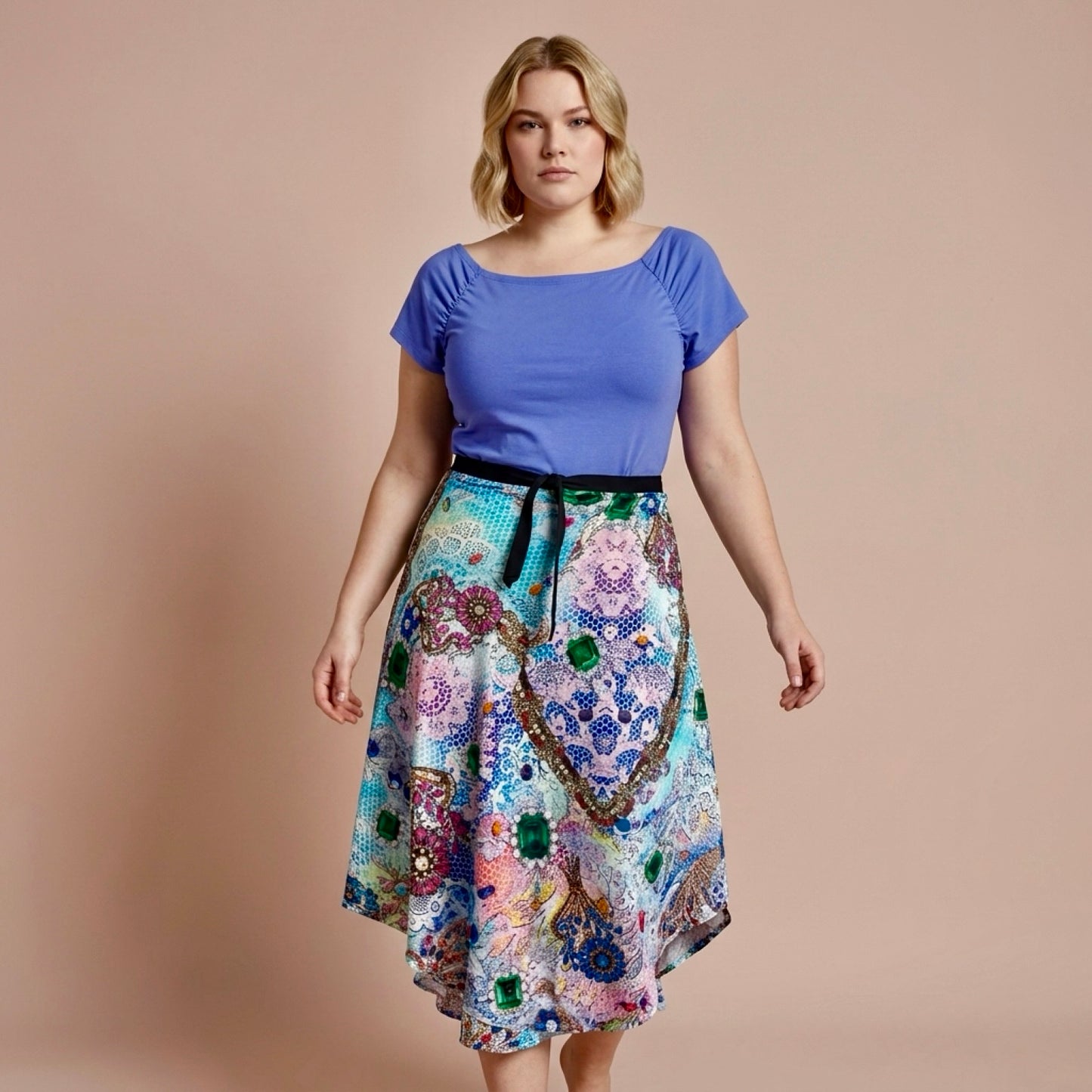 Dance shirt, tango shirt - a unique piece in size M