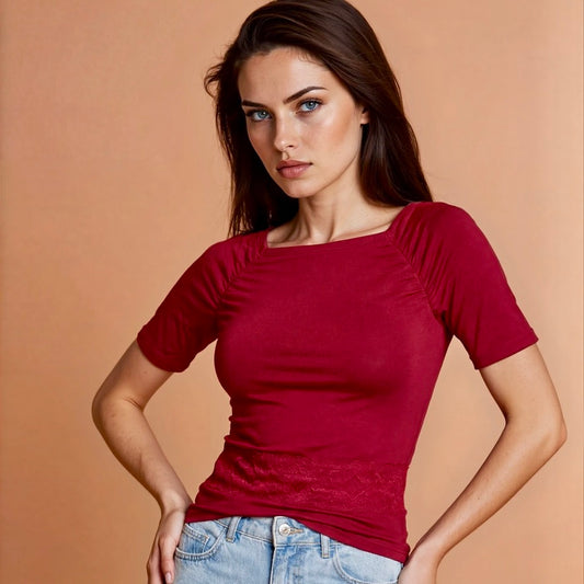 Tanzshirt Tangoshirt - ein Unikat in Größe XS