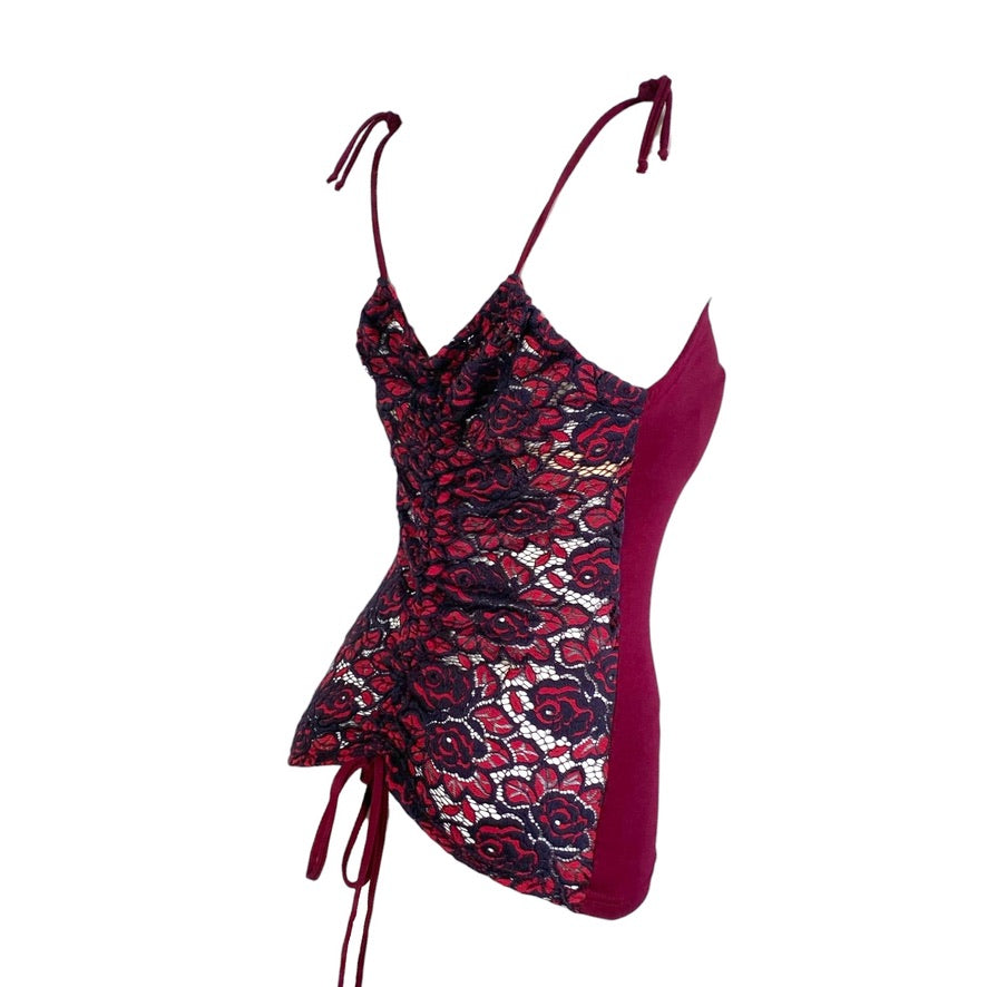 Dance top, tango top - a unique piece in size XS