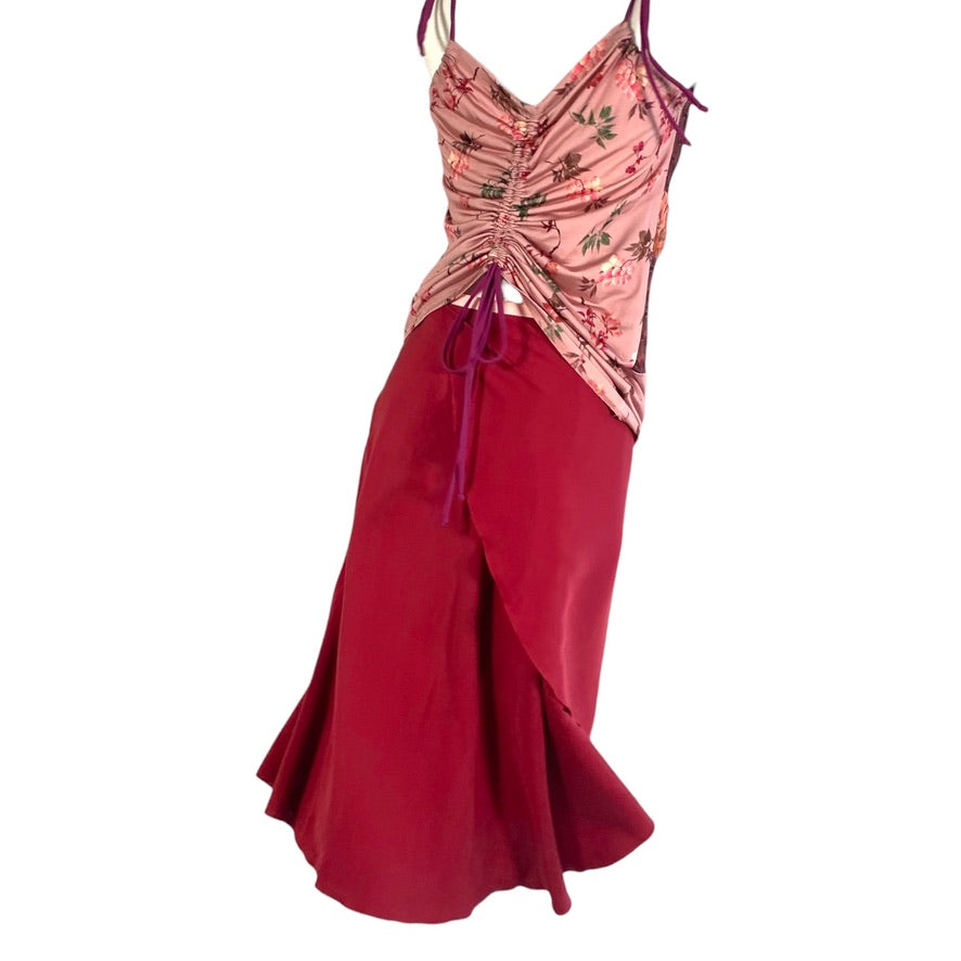 Dance top, tango top - a unique piece in size XS