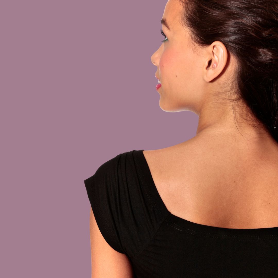 Tanzshirt Boston - der feminine Allrounder mit Carmen-Charme - jetzt auch in Gr. XL