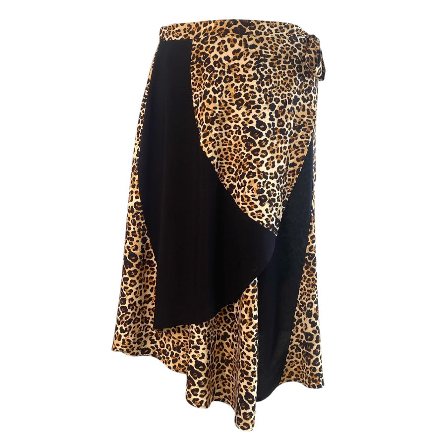 Tango skirt, wrap skirt, dance skirt - a unique piece in sizes L / XL / XXL