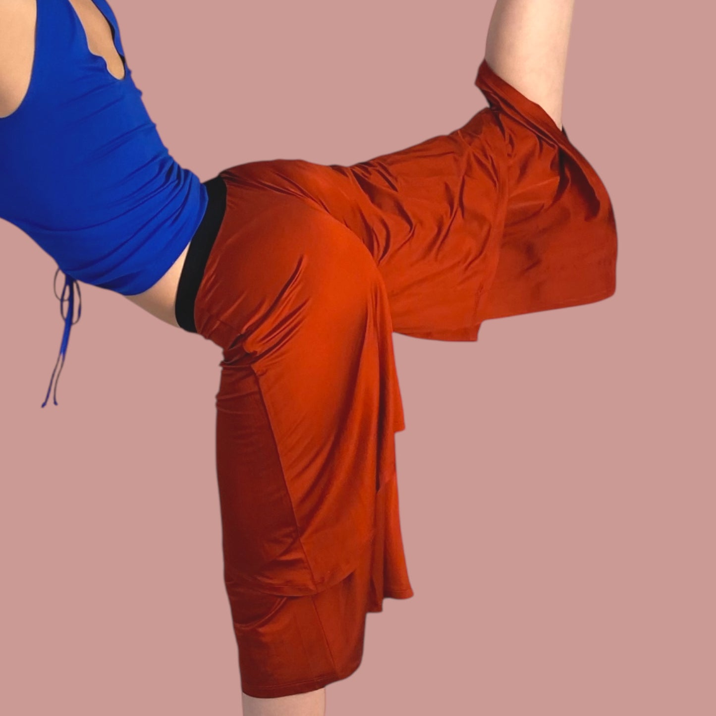 Tanzhose - LIMITIERTE TANGOHOSE in BURNED ORANGE