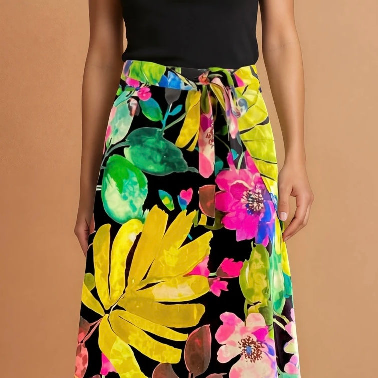 Tango skirt, wrap skirt, dance skirt - a unique piece in sizes XS / S / M