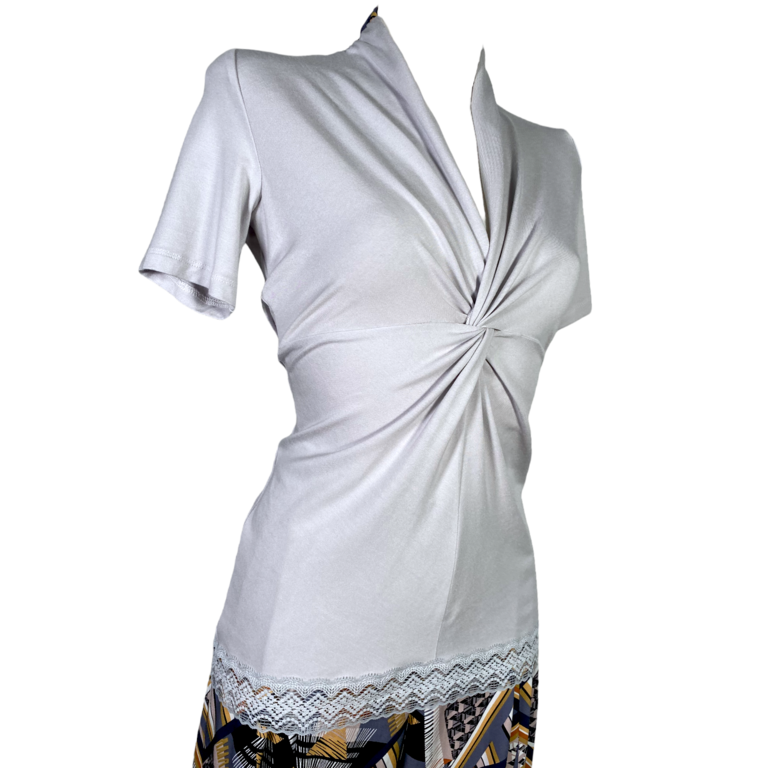 Tanz & Tangoshirt Knotenshirt - ein Unikat in Gr. M