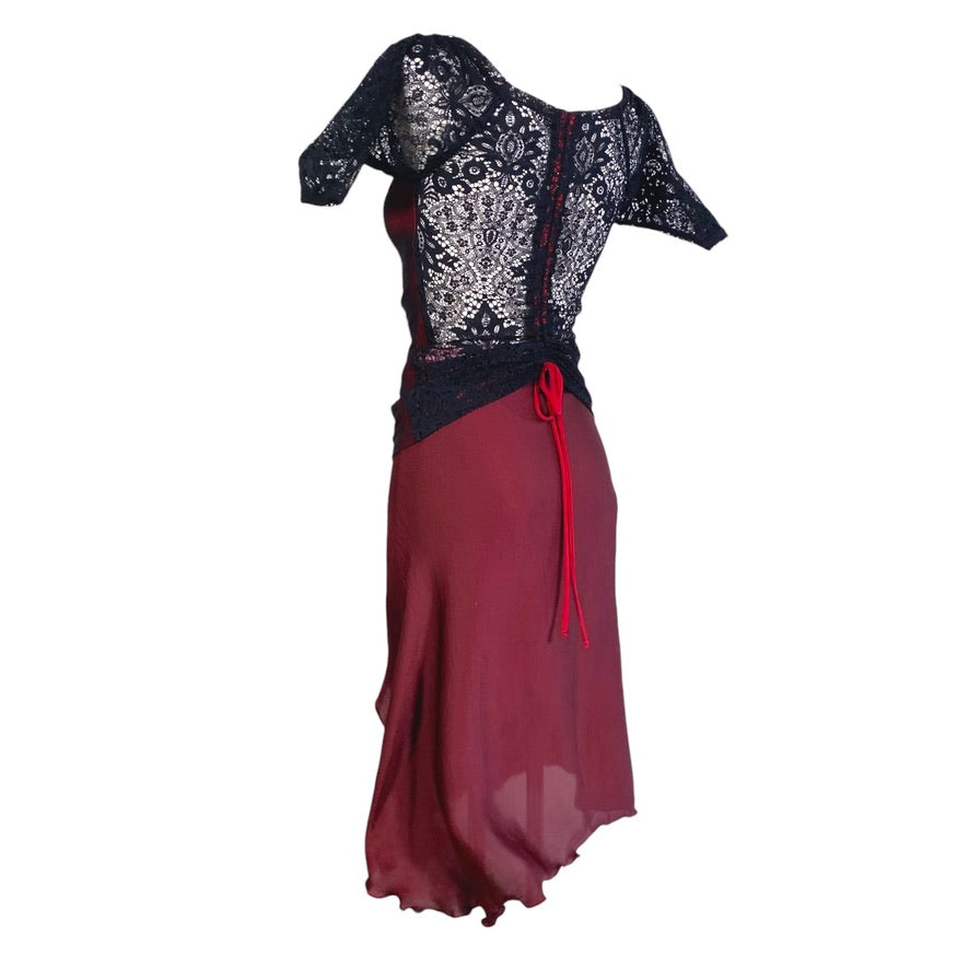 Dance shirt, tango shirt - a unique item in size S