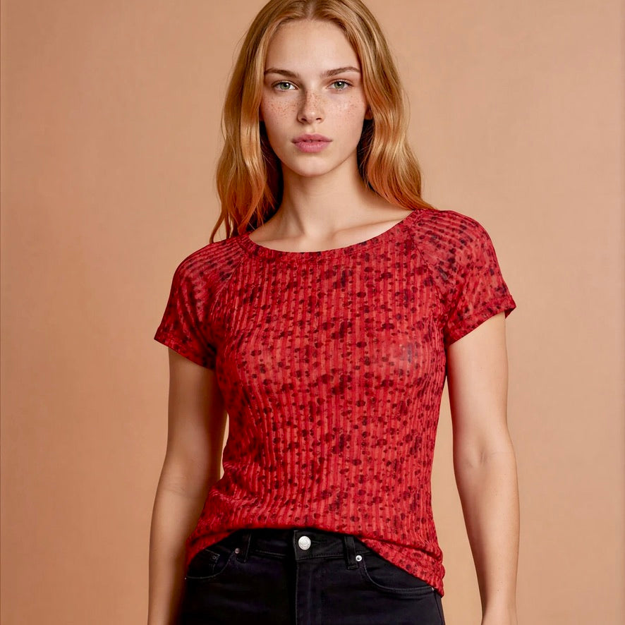 Tanzshirt Tangoshirt  - ein Unikat in Gr. L